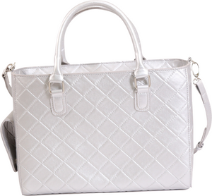 Versa-Purse - Silver Quilted