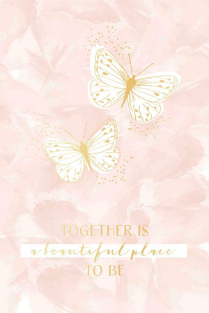 Greeting Card (Love) - Together is a Beautiful Place to be