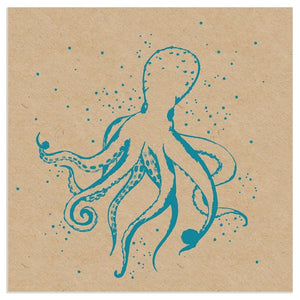 Lunch Napkin - Friendly Octopus (ORGANICS)