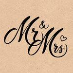 Lunch Napkin - Mr and Mrs (RECYCLED)
