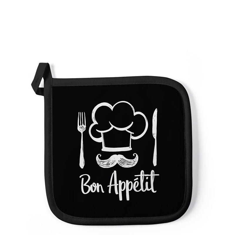 Chefs Potholder - Black