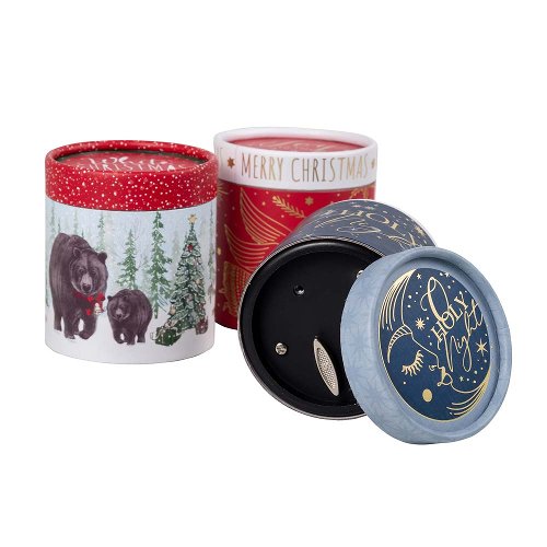 Music Box with Storage (X-MAS Collection) - Winter Animal Friends