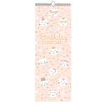 Birthday Calendar - Kitty Cat PINK