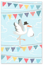 Greeting Card (Baby) - Stork Delivery