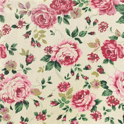 Lunch Napkin - Rose Fabric