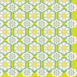 Lunch Napkin - Tile Patterns GREEN