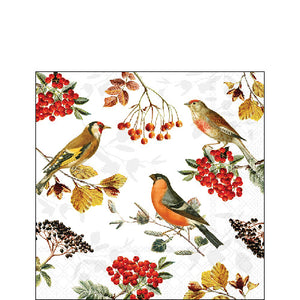 Cocktail Napkin - Autumn Birds