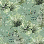 Cocktail Napkin - Jungle Leaves GREEN