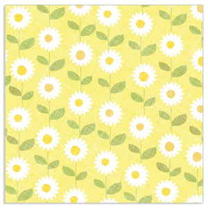
                
                    Load image into Gallery viewer, Lunch Napkin - Flower Pattern YELLOW
                
            