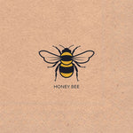 Lunch Napkin - Recycled Honey Bee YELLOW