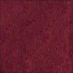 Lunch Napkin - Elegance ruby red