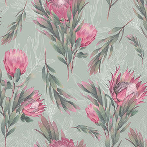 Lunch Napkin - Protea GREEN