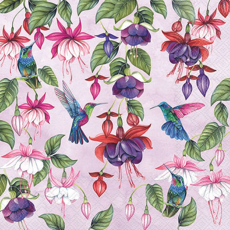 Lunch Napkin - Fuchsia