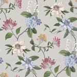 Lunch Napkin - Floral Mix GREY