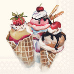 Lunch Napkin - Ice CREAM