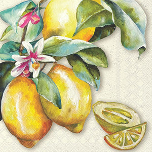 Lunch Napkin - Sunny Lemon