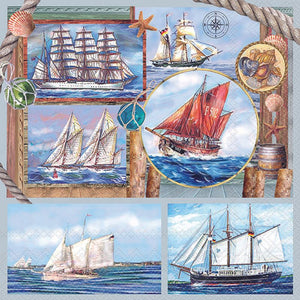 Lunch Napkin - Sail Away