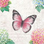 Lunch Napkin - Butterfly Poem