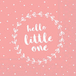 Lunch Napkin - Hello Little One PINK