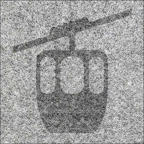 Lunch Napkin - Gondola GREY