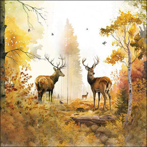 Lunch Napkin - Autumn Forest