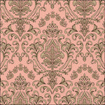 Lunch Napkin - Baroque Ornament Salmon