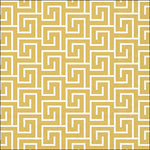 Lunch Napkin - Greek Key GOLD/WHITE