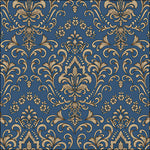 Lunch Napkin - Baroque Ornament BLUE