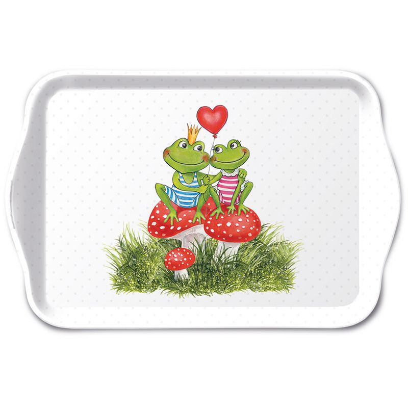 TRAY - Frogs In Love (13 x 21cm)