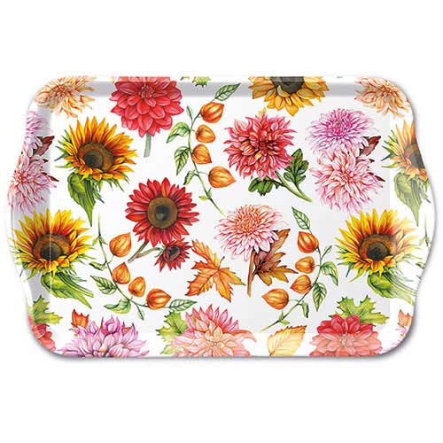 TRAY - Autumn Blooming (13 x 21cm)