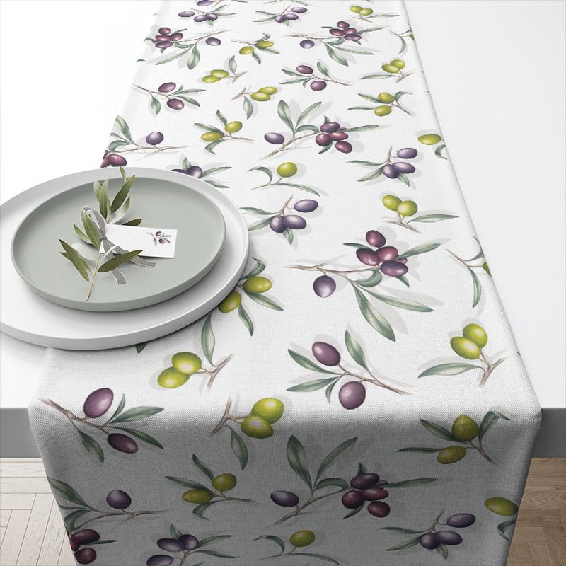 TABLE RUNNER (Cotton) - Delicious Olives