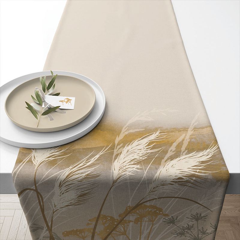 TABLE RUNNER (Cotton) - Waving Grass