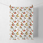 Kitchen Towel - Autumn Birds