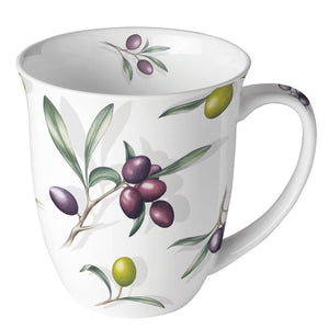 MUG (Fine Bone China) - Delicious Olives (400 m