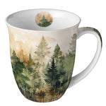 MUG (Fine Bone China) - Evergreen Trees (400 m