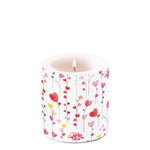 Candle SMALL - Hearts Garlands