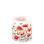 Candle SMALL - Poppies And Cornflowers