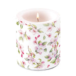 Candle MEDIUM - Spring Blossom WHITE