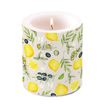 Candle MEDIUM - Olives And Lemon