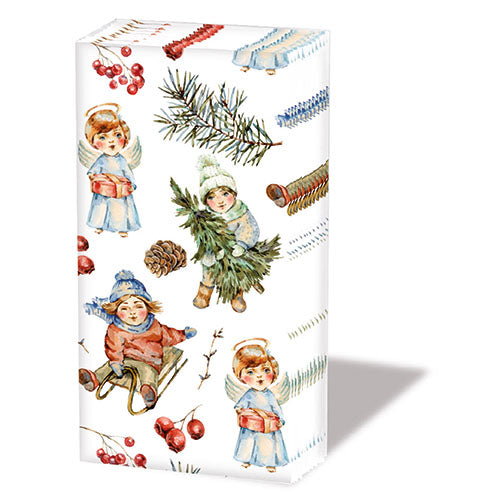 Pocket Tissue - Playing Outside WHITE