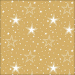 Lunch Napkin - Night sky white/gold