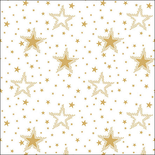 Lunch Napkin - Night sky gold/white