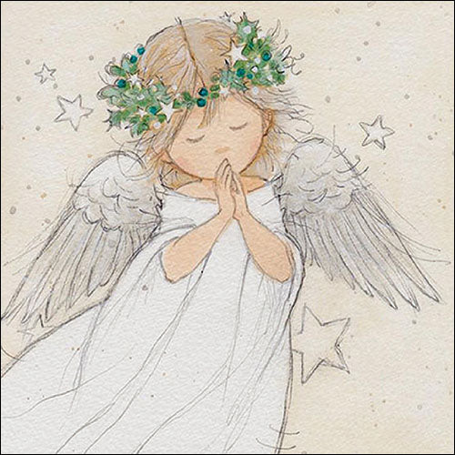 Lunch Napkin - Praying angel