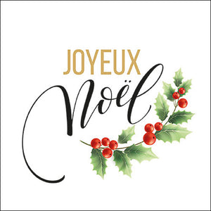 Serviette Déjeuner - Fêtes de Noël