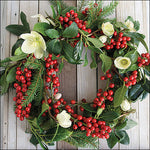Lunch Napkin - Handmade wreath