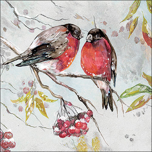 Lunch Napkin - Birds on branch