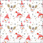 Lunch Napkin - Funny Snowmen