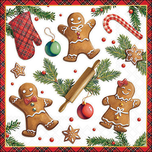 Lunch Napkin - Gingerbread Cookies