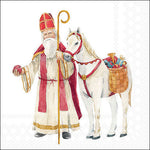 Lunch Napkin - St. Nicholas And Horse