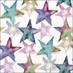 Lunch Napkin - Watercolour Stars